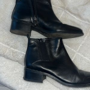 Franco Sarto Leather Boots